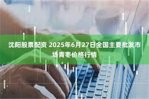 沈阳股票配资 2025年6月27日全国主要批发市场青枣价格行情