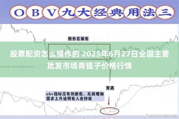 股票配资怎么操作的 2025年6月27日全国主要批发市场青提子价格行情